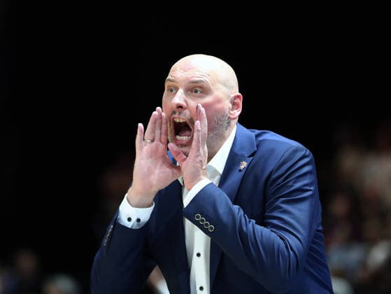 Head Coach Przemyslaw Frasunkiewicz, Men s Basketball, 2026–2027 Season, easyCredit Basketball Bundesliga, Braunschweig Lions vs. Rostock Seawolves, 83–82