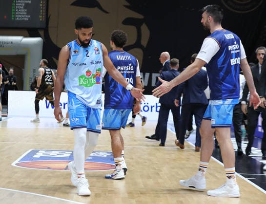 Zach Copeland Disappoints Rostock Seawolves Basketball, Men s, 2026–2027 Season, easyCredit Basketball Bundesliga, Basketball: Löwen Braunschweig vs. Rostock Seawolves, 83–82
