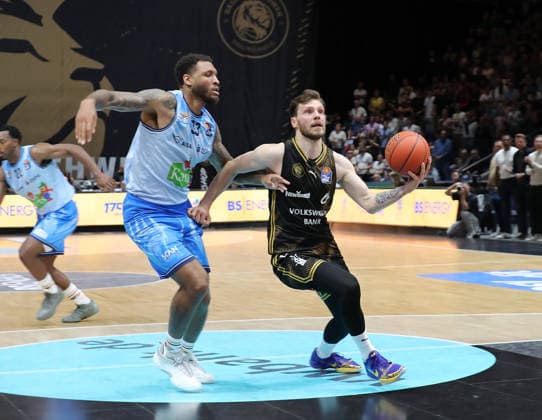Basketball, Men s, 2026–2027 Season, easyCredit Basketball Bundesliga, Basketball: Löwen Braunschweig vs. Rostock Seawolves, 83–82