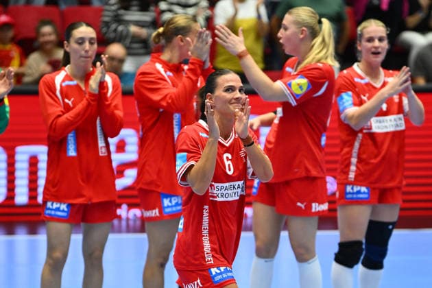 Norway v Denmark - EURO CUP Women 2026 Elver Hageso reacts during the Euro Cup Women 2026 EHF Euro cups Finals game between Hungary and Romania in Bucharest, Romania, on September 27, 2026. Bucharest Romania  Copyright: xAlexxNicodimx originalFilename:nicodim-norwayde260927_nphEh.jpg