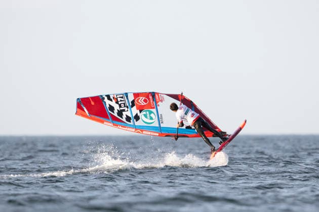PWA Citroën World Windsurfing Tour Sylt 2026 Day 2 Freestyle Men Slalom Men Training Sylt Westerland, September 27, 2026 Takumi Moriya Freestyle Men, Japan, J 171 PWA Citroën World Windsurfing Tour Sylt 2026 Day 2 Freestyle Men, Slalom Men Training on September 27, 2026, off Brandenburger Beach; motorboat off Sylt, Westerland, Germany Copyright: xBEAUTIFULxSPORTS AndreasxDickx