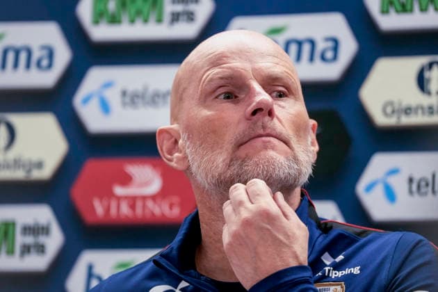 Stale Solbakken holds a press conference in Oslo on September 28, 2026. Stale Solbakken holds a press conference after the match between Norway and Portugal. Photo by Beate Oma Dahle, NTB, Oslo, Norway. EDITORIAL USE ONLY. RESTRICTED USE FOR BETTING COMPANIES.  Copyright: xBeatexOmaxDahlex xNTBx