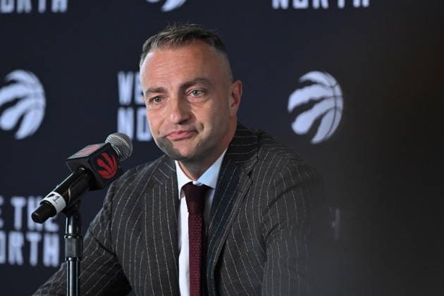 September 28, 2026, Toronto, On, Canada: Toronto Raptors head coach Darko Rajakovic speaks at the Raptors media day in Toronto on Monday, Sept. 28, 2026. Canada News - September 28, 2026  - ZUMAc35_ 20260928_zaf_c35_003 Copyright: xJonxBlackerx