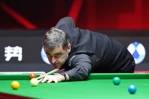 (260928) -- SHENZHEN, Sept. 28, 2026 -- Ronnie O Sullivan competes during the round 2 match between Ronnie O Sullivan of England and Jiang Jun of China at World Snooker Tour Shenzhen Open 2026 in Shenzhen, south China s Guangdong Province, Sept. 28, 2026. ) (SP)CHINA-SNOOKER-SHENZHEN OPEN (CN) LiangxXu 