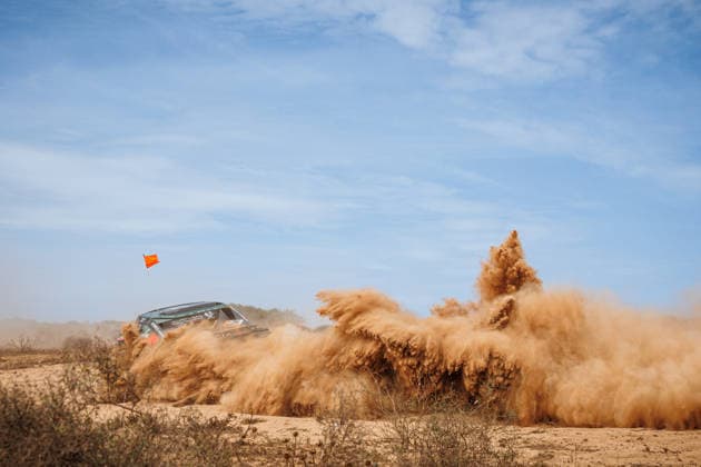 W2RC - RALLYE DU MAROC 2026 299 AL ATTIYAH Nasser (qat), LURQUIN Fabian (bel), Dacia Sandrider, The Dacia Sandriders, FIA W2RC, ULT T1+, action, during the Prologue of the Rallye du Maroc 2026, 4th round of the 2026 WR2C Championship from September 28, 2026 in Agadir, Morocco - AgadirMorocco Copyright: xFREDERICxLExFLOCxHx