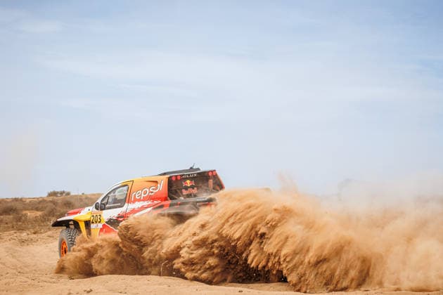 W2RC - RALLYE DU MAROC 2026 203 QUINTERO Seth (usa), SHORT Andrew (usa), Toyota Hilux GR, Toyota Gazoo Racing W2RC, FIA W2RC, ULT T1+, action, during the Prologue of the Rallye du Maroc 2026, 4th round of the 2026 WR2C Championship from September 28, 2026 in Agadir, Morocco - AgadirMorocco Copyright: xFREDERICxLExFLOCxHx
