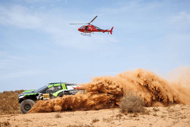 W2RC - RALLYE DU MAROC 2026 205 GOCZAL Eryk (pol), GOSPODARCZYK Szymon (pol), Ford Raptor, Energylandia Rally Team, FIA W2RC, ULT T1+, action, during the Prologue of the Rallye du Maroc 2026, 4th round of the 2026 WR2C Championship from September 28, 2026 in Agadir, Morocco - AgadirMorocco Copyright: xFREDERICxLExFLOCxHx