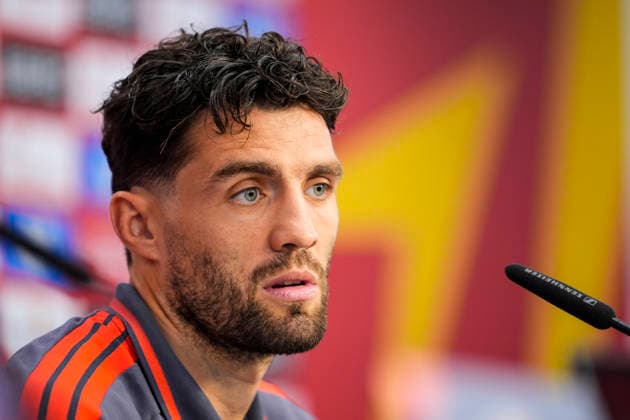September 28, 2026, Sevilla, Sevilla, Spain: Mateo Kovacic of Croatia attends his press conference, PK, Pressekonferenz before the UEFA Nations League 2026 27 group phase football match played between Spain and Croatia at Ramon Sanchez-Pizjuan stadium on September 28, 2026, in Sevilla, Spain. Sevilla Spain - ZUMAa181 20260928_zaa_a181_002 Copyright: xJoaquoÂ­NxCorcherox