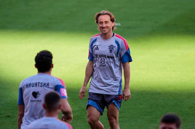 September 28, 2026, Sevilla, Sevilla, Spain: Luka Modric of Croatia during training session the UEFA Nations League 2026 27 group phase football match played between Spain and Croatia at Ramon Sanchez-Pizjuan stadium on September 28, 2026, in Sevilla, Spain. Croatia Training Session - UEFA Nations League 2026 27  - ZUMAa181 20260928_zaa_a181_029 Copyright: xJoaquoÂ­NxCorcherox