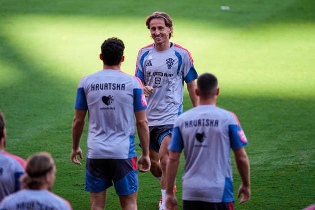 September 28, 2026, Sevilla, Sevilla, Spain: Luka Modric of Croatia during training session the UEFA Nations League 2026 27 group phase football match played between Spain and Croatia at Ramon Sanchez-Pizjuan stadium on September 28, 2026, in Sevilla, Spain. Sevilla Spain - ZUMAa181 20260928_zaa_a181_024 Copyright: xJoaquoÂ­NxCorcherox