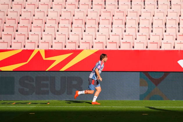 September 28, 2026, Sevilla, Sevilla, Spain: Luka Modric of Croatia during training session the UEFA Nations League 2026 27 group phase football match played between Spain and Croatia at Ramon Sanchez-Pizjuan stadium on September 28, 2026, in Sevilla, Spain. Sevilla Spain - ZUMAa181 20260928_zaa_a181_033 Copyright: xJoaquoÂ­NxCorcherox