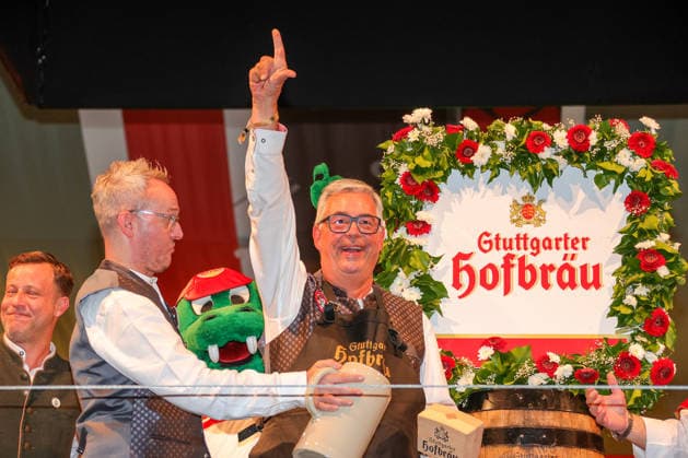September 28, 2026, Germany, Stuttgart, Bundesliga, VfB Stuttgart at the Cannstatter Volksfest, Wasen, VfB President Dietmar Allgaier