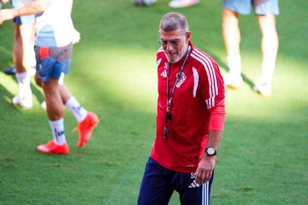September 28, 2026, Sevilla, Sevilla, Spain: Slaven Bilic, head coach of Croatia, during training session the UEFA Nations League 2026 27 group phase football match played between Spain and Croatia at Ramon Sanchez-Pizjuan stadium on September 28, 2026, in Sevilla, Spain. Sevilla Spain - ZUMAa181 20260928_zaa_a181_038 Copyright: xJoaquoÂ­NxCorcherox