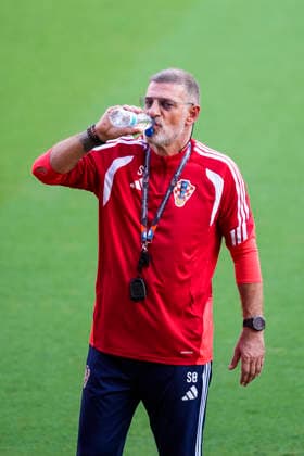 September 28, 2026, Sevilla, Sevilla, Spain: Slaven Bilic, head coach of Croatia, during training session the UEFA Nations League 2026 27 group phase football match played between Spain and Croatia at Ramon Sanchez-Pizjuan stadium on September 28, 2026, in Sevilla, Spain. Sevilla Spain - ZUMAa181 20260928_zaa_a181_041 Copyright: xJoaquoÂ­NxCorcherox