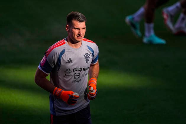 September 28, 2026, Sevilla, Sevilla, Spain: Dominik Livakovic of Croatia during training session the UEFA Nations League 2026 27 group phase football match played between Spain and Croatia at Ramon Sanchez-Pizjuan stadium on September 28, 2026, in Sevilla, Spain. Sevilla Spain - ZUMAa181 20260928_zaa_a181_050 Copyright: xJoaquoÂ­NxCorcherox