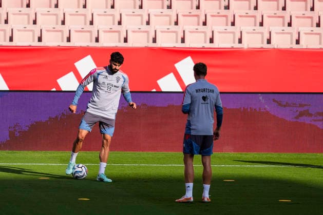 September 28, 2026, Sevilla, Sevilla, Spain: Josko Gvardiol of Croatia during training session the UEFA Nations League 2026 27 group phase football match played between Spain and Croatia at Ramon Sanchez-Pizjuan stadium on September 28, 2026, in Sevilla, Spain. Croatia Training Session - UEFA Nations League 2026 27  - ZUMAa181 20260928_zaa_a181_057 Copyright: xJoaquoÂ­NxCorcherox