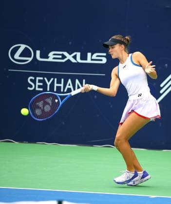 WTA, Tennis Damen 125 Adana Open Tennis Tournament ADANA, TURKIYE - SEPTEMBER 28: Czech tennis player Vendula Valdmannova competes against Croatia s Antonia Ruzic (not seen) during their round of 32 match at the WTA 125 Adana Open Tennis Tournament at Adana Tennis, Mountain and Water Sports Club (ATDSK) in Adana, Turkiye on September 28, 2026. Yakup Saglam Anadolu Adana Turkey. Editorial use only. Please get in touch for any other usage.  Copyright: x2026xAnadoluxYakupxSaglamx
