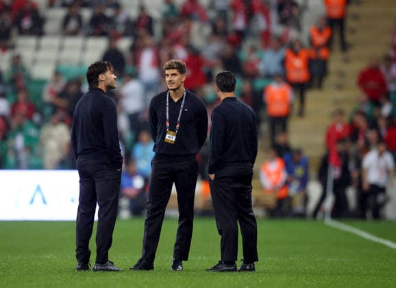 Turkiye v Italy - UEFA Nations League A BURSA, TURKIYE - SEPTEMBER 28: The Italian national football team arrives to the pitch at Yuzuncu Yil Ataturk Stadium for its second Group 1 match against Turkiye in UEFA Nations League A, in Bursa, Turkiye on September 28, 2026. Ali Atmaca Anadolu Bursa Turkey. Editorial use only. Please get in touch for any other usage.  Copyright: x2026xAnadoluxAlixAtmacax