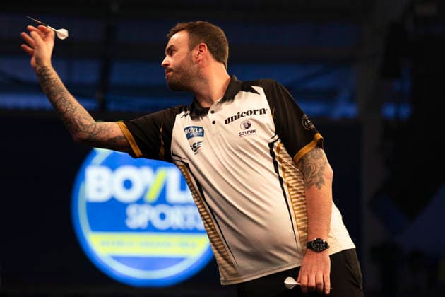 2026 BOYLE Sports World Grand Prix Ross Smith throws during the 2026 Boyle Sports World Grand Prix at Mattioli Arena, Leicester, United Kingdom on 28 September 2026 Credit: Alex Young Every Second Media Editorial use only. All images are copyright Every Second Media Limited. No images may be reproduced without prior permission. Copyright: xIMAGO EveryxSecondxMediax ESM-2190-0004 AlexxYoungx xEveryxSecondxMediax