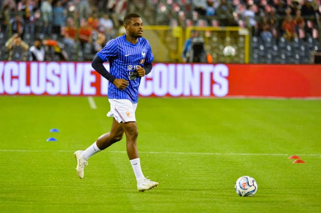 FOOTBALL : Belgique vs France - Ligue des Nations - JournÃ e 2 -28 09 2026 Pierre Kalulu (France) BruxellesBelgium  Copyright: xBaptistexAutissierx