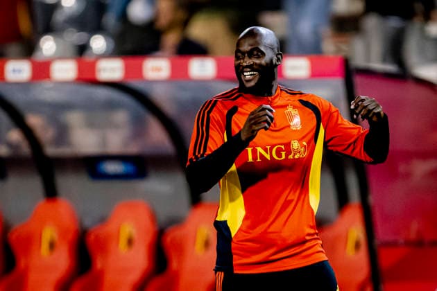 Belgium forward Romelu Lukaku during the UEFA Nations League match between Belgium and France at King Baudouin Stadium on September 28, 2026, in Brussels, Belgium. Photo by DeFodi Images