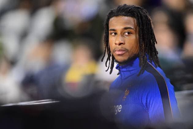 France s Michael Olise pictured during a soccer game between Belgian national team, Nationalteam Red Devils and France, on Monday 28 September 2026 in Brussels, the second game of the UEFA Nations League group stage. DIRKxWAEM  x188113094x