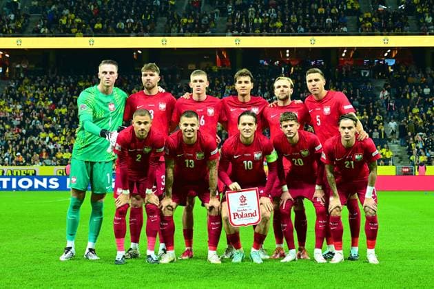 Strawberry Arena SOLNA, SWEDEN - SEPTEMBER 28: team photo Poland ahead of the UEFA Nations League match between Sweden and Poland at Strawberry Arena on September 28, 2026 in Solna, Sweden. (Peter Sonander SPP) Copyright: xx spp-en-PeSo-20260928_SPP_PeterSonander_2512
