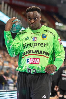 Rubens Pierre HC Erlangen, 93 GER, HC Erlangen vs. ThSV Eisenach, Handball, Opel Handball Bundesliga, Matchday 6, 2026–2027 season, September 28, 2026, GER, HC Erlangen vs. ThSV Eisenach, Handball, Opel Handball Bundesliga, Matchday 6, 2026–2027 season, September 28, 2026, Nuremberg Copyright: xEibner-Pressefoto ArdanxFuessmanx EP_AFN