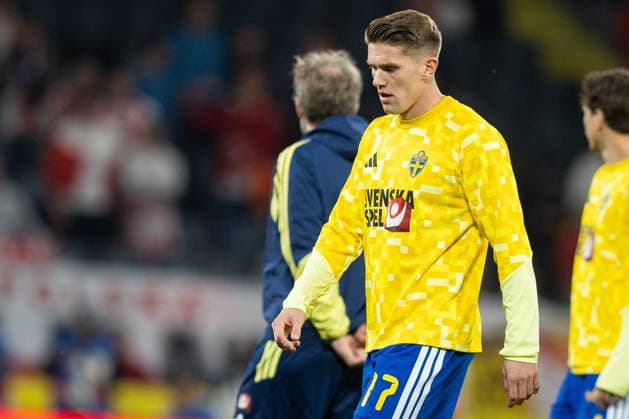 STOCKHOLM, SWEDEN - SEPTEMBER 28: Viktor Gyokeres during the UEFA Nations League Group B4 Round 2 MD1 match between Sweden nad Poland at Strawberry Arena on September 25, 2026 in Stockholm, Sweden --- Pilka nozna. Liga Narodow B Grupa 4 mecz : Szwecja - Polska (Photo by Igor Jakubowski Arena Akcji) NEWSPIX.PL --- newspix.pl 