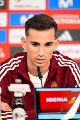 September 28, 2026, Sevilla, Sevilla, Spain: Fabian Ruiz of Spain attends his press conference, PK, Pressekonferenz before the UEFA Nations League 2026 27 group phase football match played between Spain and Croatia at Ramon Sanchez-Pizjuan stadium on September 28, 2026, in Sevilla, Spain. Spain Press Conference - UEFA Nations League 2026 27  - ZUMAa181 20260928_zaa_a181_082 Copyright: xJoaquoÂ­NxCorcherox