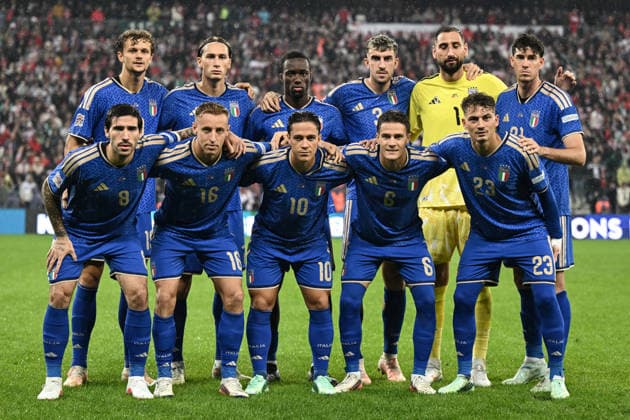 Db Bursa 28 09 2026 - Nations League Turchia-Italia foto Daniele Buffa Image nella foto: formazione Italia 
