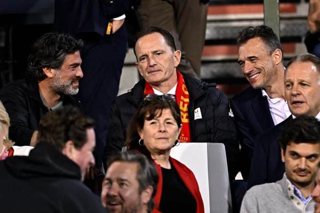 Belgium v France - UEFA Nations League 2026 BRUSSELS, BELGIUM - SEPTEMBER 28 : Mehdi Bayat, Jean-Michel Saive during the UEFA Nations League tournament league phase matchday 2 group A1 match between Belgium and France on September 28, 2026 in Brussels, Belgium, 28 09 2026 Brussels Belgium  Copyright: xTomasxSiskx