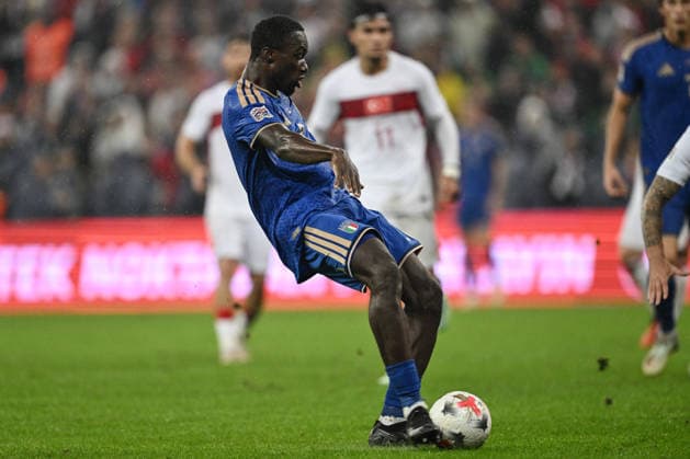 Db Bursa 28 09 2026 - Nations League Turchia-Italia foto Daniele Buffa Image nella foto: gol Michael Kayode 