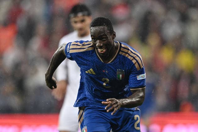 Db Bursa 28 09 2026 - Nations League Turchia-Italia foto Daniele Buffa Image nella foto: esultanza gol Michael Kayode 