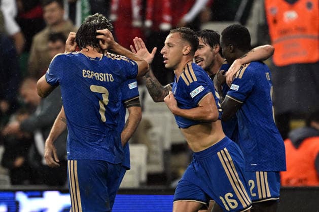 Db Bursa 28 09 2026 - Nations League Turchia-Italia foto Daniele Buffa Image nella foto: esultanza gol Davide Frattesi 