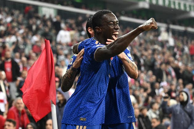Db Bursa 28 09 2026 - Nations League Turchia-Italia foto Daniele Buffa Image nella foto: esultanza gol Michael Kayode 