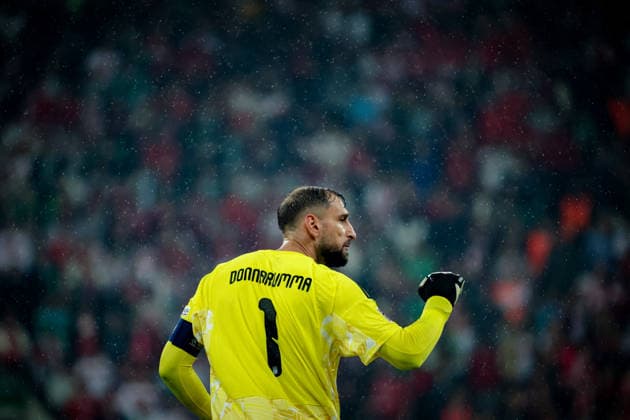 BURSA, TURKEY - SEPTEMBER 28 : Gianluigi Donnarumma of Italy celebrates the goal during the UEFA Nations League 2026 27 League phase Matchday 2, League A Group 1 match between Turkey and Italy at Ataturk Sports Complex Matli Stadium on September 28, 2026 in Bursa, Turkey. Copyright: xBurakxBasturkx xSPPx Sportspressphoto_SPR241782