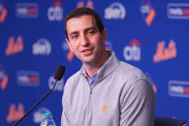 Mets David Stearns Year End press conference, PK, Pressekonferenz New York Mets President of Baseball Operations David Stearns speaks to the media during a press conference in the Shannon Forde Press Conference Room at Citi Field in Corona, on September 28, 2026. Flushing, Queens N.Y. United States  Copyright: xGordonxDonovanx originalFilename:donovan-mlbphila260928_npnW7.jpg