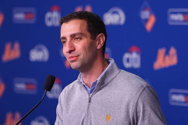 Mets David Stearns Year End press conference, PK, Pressekonferenz New York Mets President of Baseball Operations David Stearns speaks to the media during a press conference in the Shannon Forde Press Conference Room at Citi Field in Corona, on September 28, 2026. Flushing, Queens N.Y. United States  Copyright: xGordonxDonovanx originalFilename:donovan-mlbphila260928_npyX6.jpg