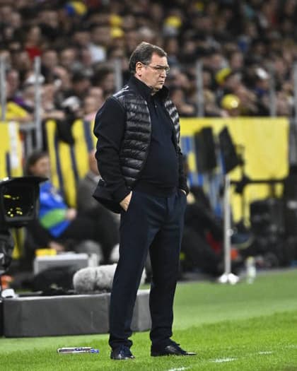 STOCKHOLM, SWEDEN 20260928 Poland s coach Jan Urban during Monday s Nations League Group B4 soccer match between Sweden and Poland at Strawberry Arena, STOCKHOLM, SWEDEN x10080x  Copyright: xFredrikxSandberg TTx NATIONS LEAGUE SVERIGE-POLEN