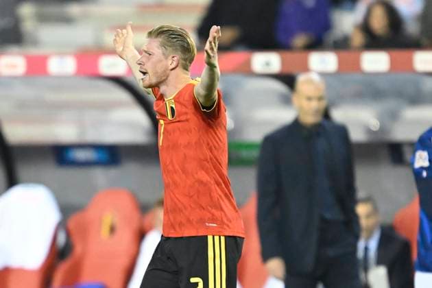 Belgium v France - UEFA Nations League 2026 BRUSSELS, BELGIUM - SEPTEMBER 28 : De Bruyne Kevin forward of Belgium during the UEFA Nations League tournament league phase matchday 2 group A1 match between Belgium and France on September 28, 2026 in Brussels, Belgium, 28 09 2026 Brussels Belgium  Copyright: xNicoxVereeckenx