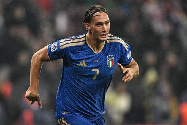 Db Bursa 28 09 2026 - Nations League Turchia-Italia foto Daniele Buffa Image nella foto: esultanza gol Pio Esposito 