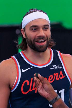 September 28, 2026, Inglewood, California, USA: Max Strus 31 during the Los Angeles Clippers Media Day on Monday September 28, 2026 at Intuit Dome in Inglewood, California. ARIANA RUIZ PI Inglewood USA - ZUMAp124 20260928_zaa_p124_001 Copyright: xArianaxRuizx