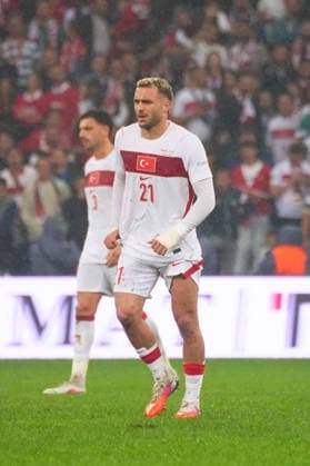 BURSA , TURKEY , SEPTEMBER 28 : Baris Alper Yilmaz of Turkey reactsduring the UEFA Nations A League Group 1 match between Turkey and Italy at Bursa Crocodile Stadium on September 28, 2026 , in Bursa Turkey . ( Photo by Seskimphoto ) BURSA TURKEY BURSA TURKEY Copyright: xSeskimphotox Turkey-Italy-280926 (73)