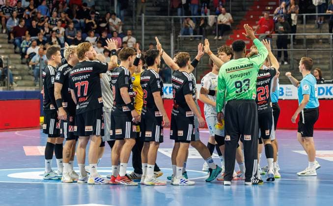 September 28, 2026 Handball 1st Bundesliga OPEL HBL 2026–2027 Season, Matchday 6: HC Erlangen (Nuremberg Metropolitan Region) vs. HCE ThSV Eisenach (Women s Team) xdaxmax Teams high-five