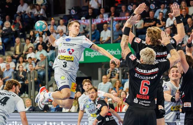 September 28, 2026 Handball 1st Bundesliga OPEL HBL 2026–2027 Season, Matchday 6: HC Erlangen (Nuremberg Metropolitan Region) vs. HCE ThSV Eisenach (Women s Team) xdaxmax Oskar Joelsson 3, ThSV Eisenach