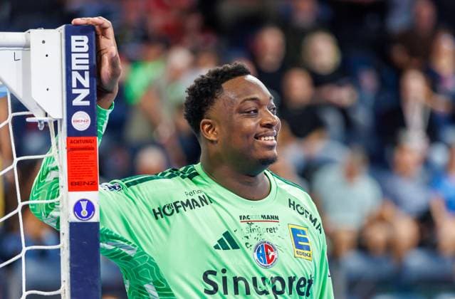 September 28, 2026 Handball 1st Bundesliga OPEL HBL 2026–2027 Season, Matchday 6: HC Erlangen (Nuremberg Metropolitan Region) vs. HCE ThSV Eisenach (Women s Team) xdaxmax Rubens Pierre 93, HC Erlangen HCE is delighted