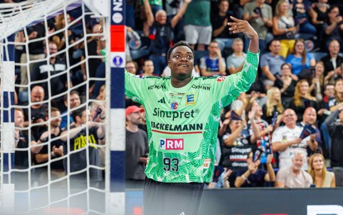 September 28, 2026 Handball 1st Bundesliga OPEL HBL 2026–2027 Season, Matchday 6: HC Erlangen (Nuremberg Metropolitan Region) vs. HCE ThSV Eisenach Women s Team xdaxmax Cheering, Joy, Rubens, Pierre 93, HC Erlangen HCE is happy, Joy