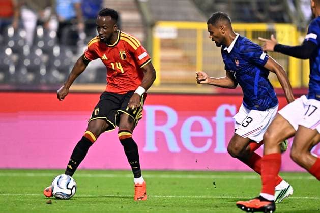 Belgium v France - UEFA Nations League 2026 BRUSSELS, BELGIUM - SEPTEMBER 28 : Lukebakio Dodi forward of Belgium during the UEFA Nations League tournament league phase matchday 2 group A1 match between Belgium and France on September 28, 2026 in Brussels, Belgium, 28 09 2026 Brussels Belgium  Copyright: xTomasxSiskx