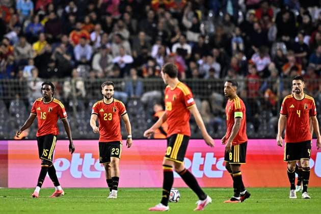 Belgium v France - UEFA Nations League 2026 BRUSSELS, BELGIUM - SEPTEMBER 28 : Raskin Nicolas midfielder of Belgium during the UEFA Nations League tournament league phase matchday 2 group A1 match between Belgium and France on September 28, 2026 in Brussels, Belgium, 28 09 2026 Brussels Belgium  Copyright: xTomasxSiskx